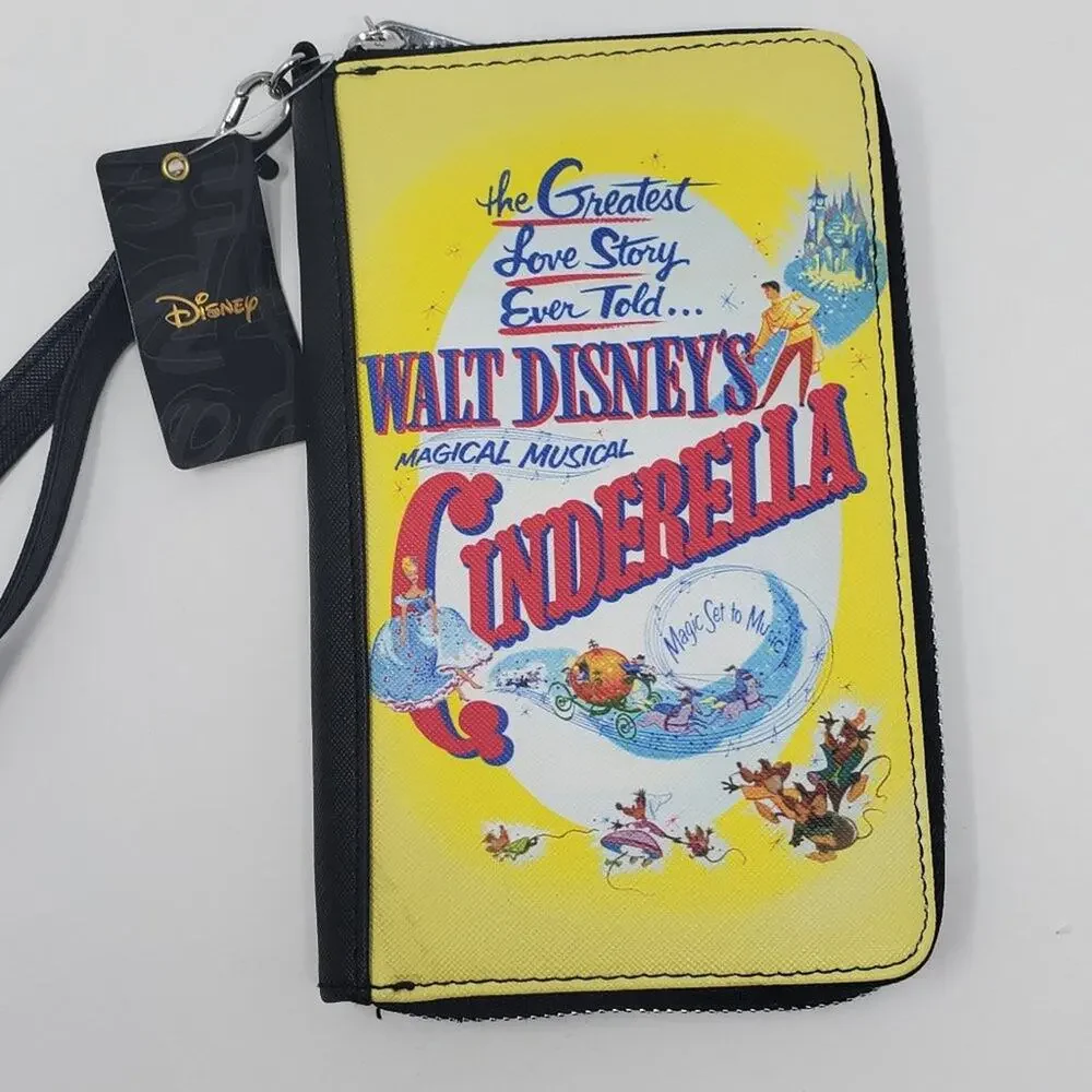 Disney x Buckle-Down Cinderella Zip-Around Wristlet/Wallet